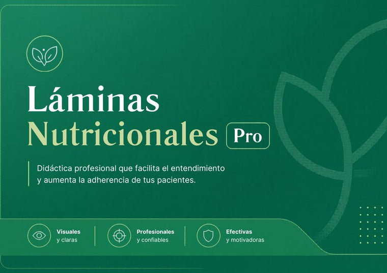 Página interior de Láminas Nutricionales PRO