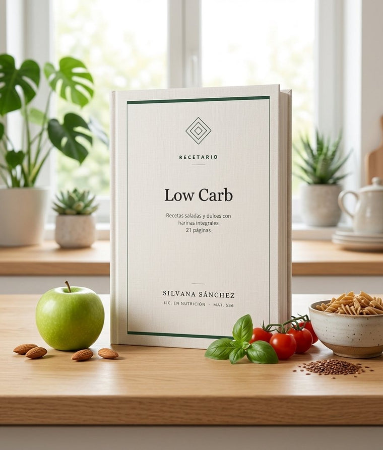 Página interior de Recetario Low Carb